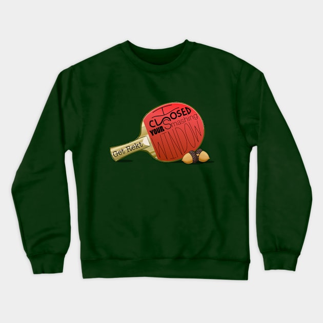 Thimbles Crewneck Sweatshirt by GrumpyDonut